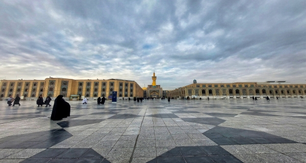 صحن الامام الرضا عليه السلام 