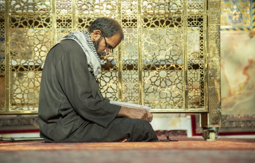 الأجواء الإيمانية في صحن المولى أبي الفضل العباس (عليه السلام)