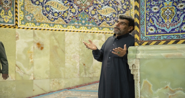 أجواء الدعاء في الصحن العباسي الشريف