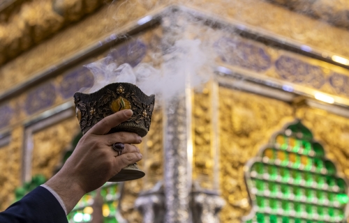 مبخرة حرم المولى أبي الفضل العباس (عليه السلام)