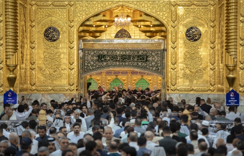 أجواء الزيارة في ليلة الجمعة عند مرقد أبي الفضل العباس (ع)