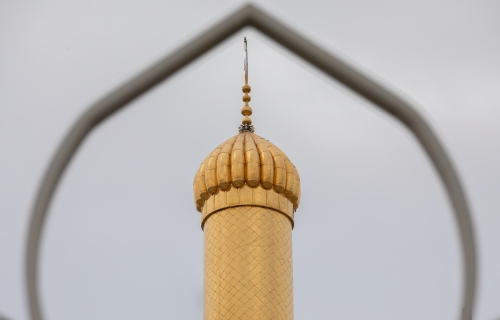 منارة مرقد المولى أبي الفضل العباس (عليه السلام)